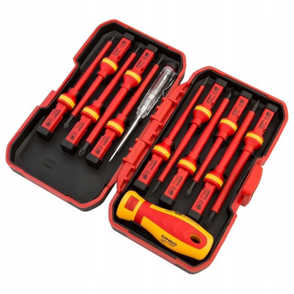 PRO набор изолированных отверток для электриков