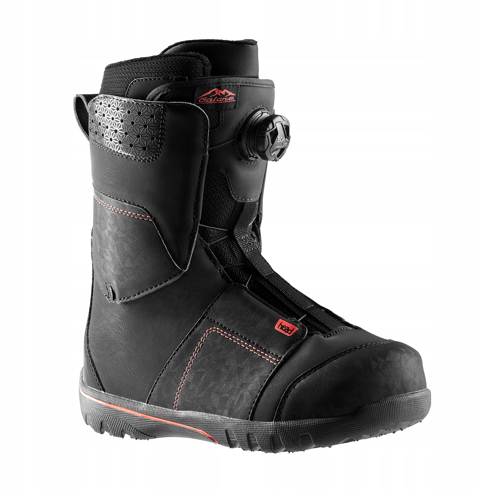 Buty snowboardowe damskie Head Galore Lyt Boa Coiler 2023 black 25.5 cm