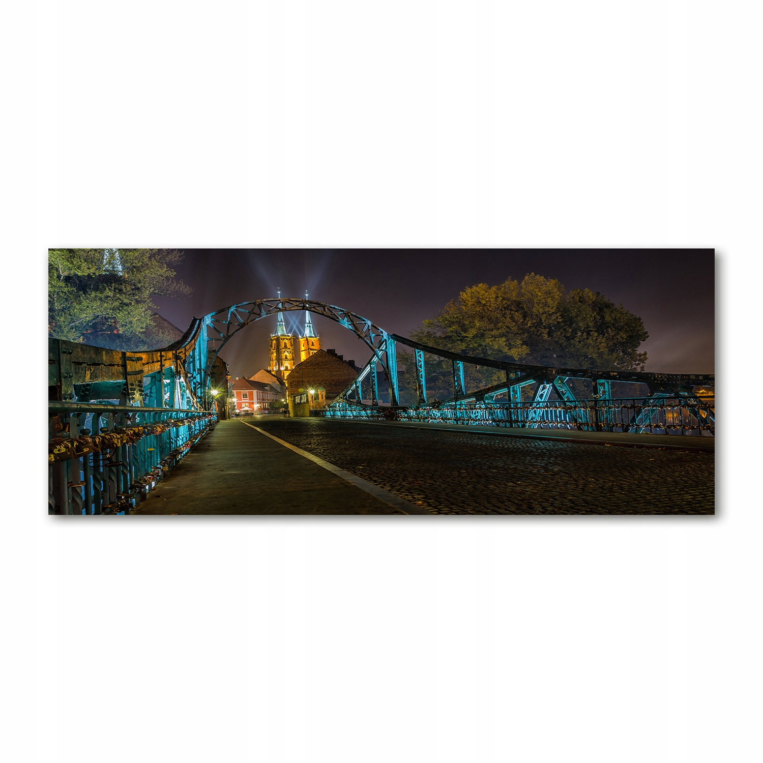 

Foto obraz szkło akryl Most zakochanych 125x50 cm
