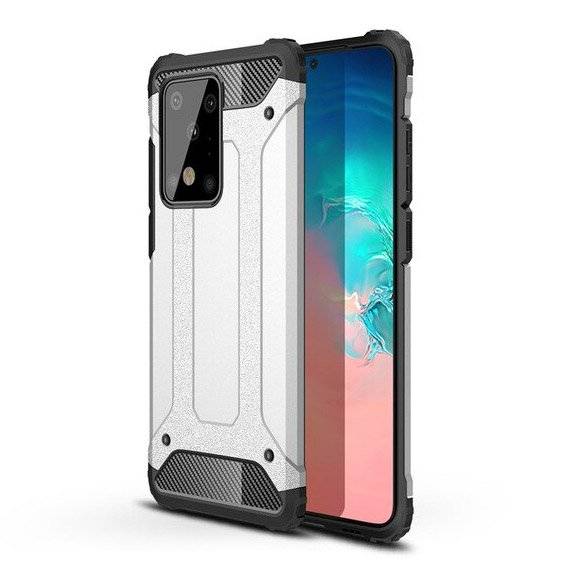 

Etui Pancerne do Samsung S20 Ultra Srebrny
