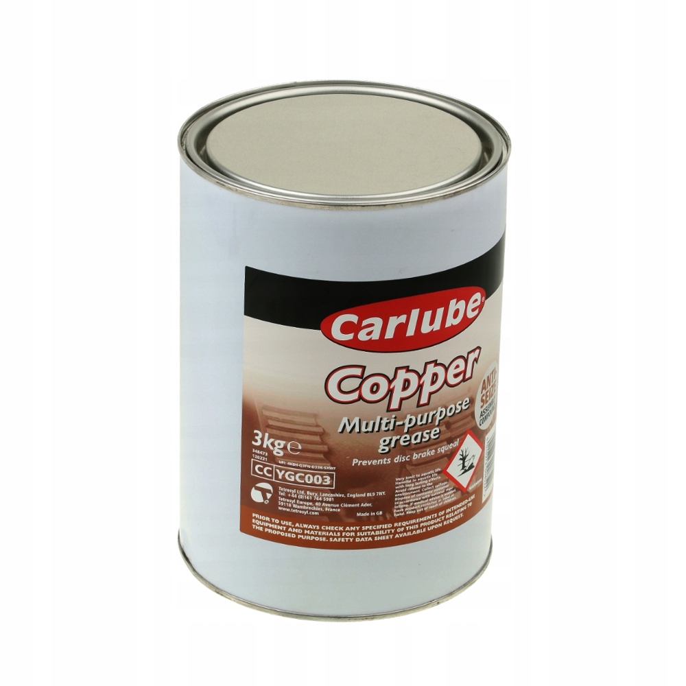 

Wysokotemperaturowy smar miedziany w puszce 3kg