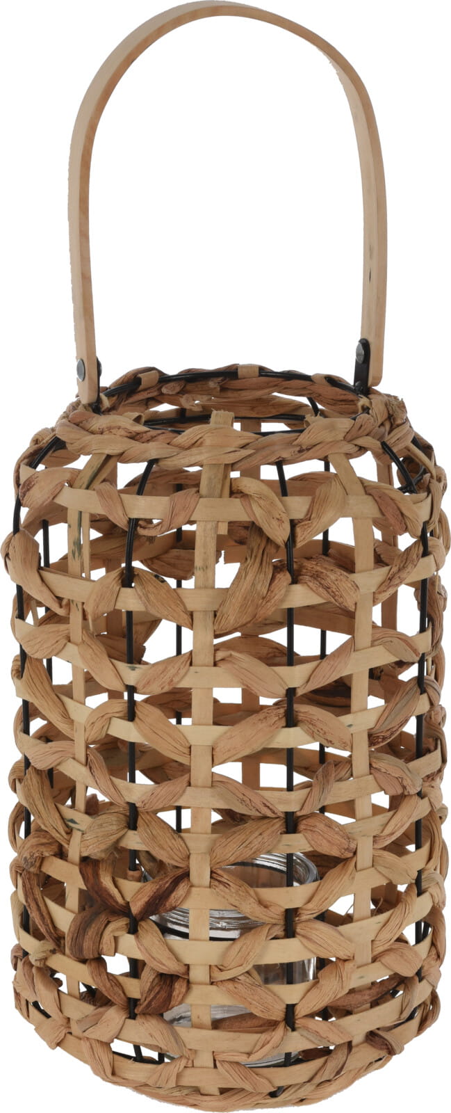 

Lampion drewniany latarnia ogród taras Boho 31 cm
