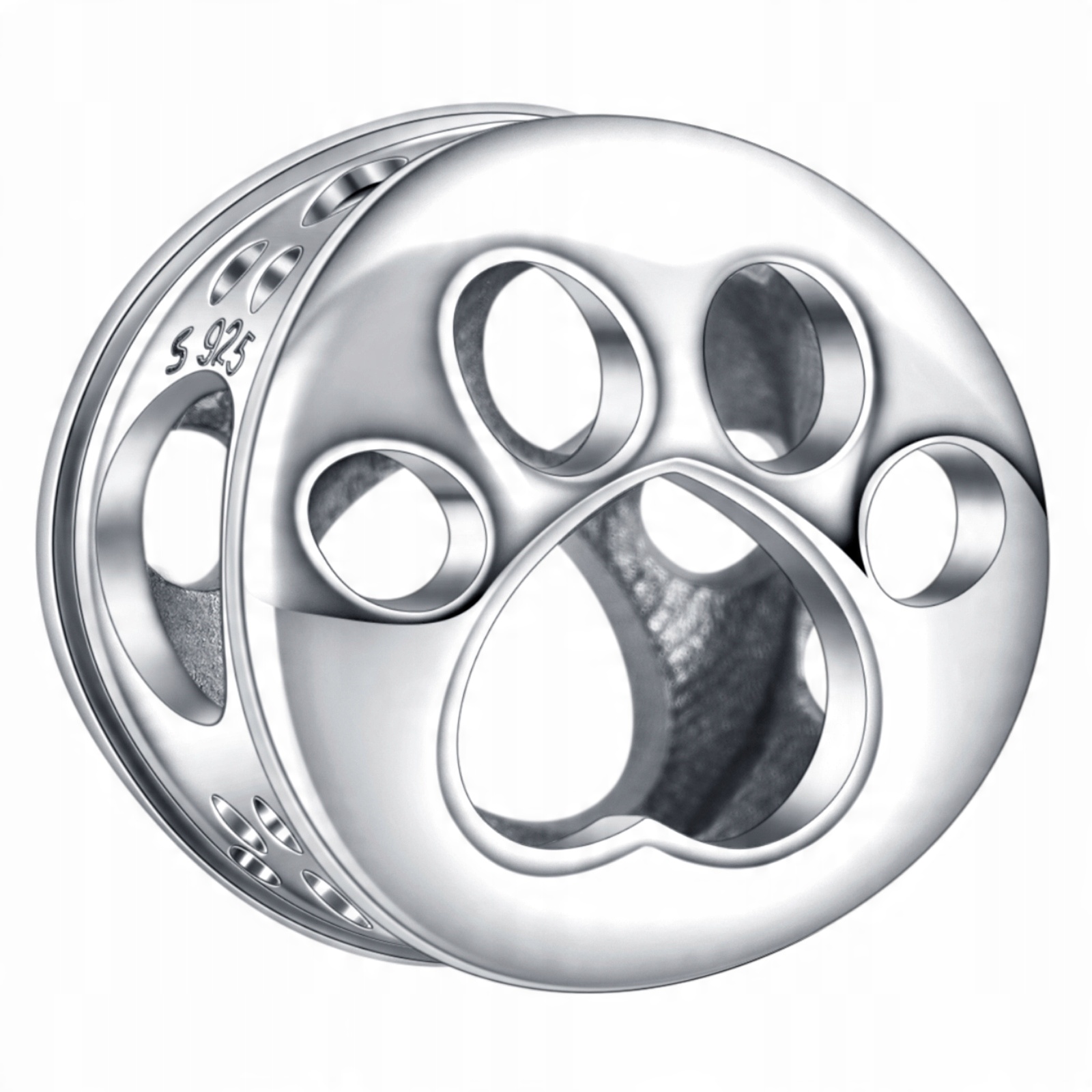 

Charms Psia Łapka Dog Paw Pies srebro 925