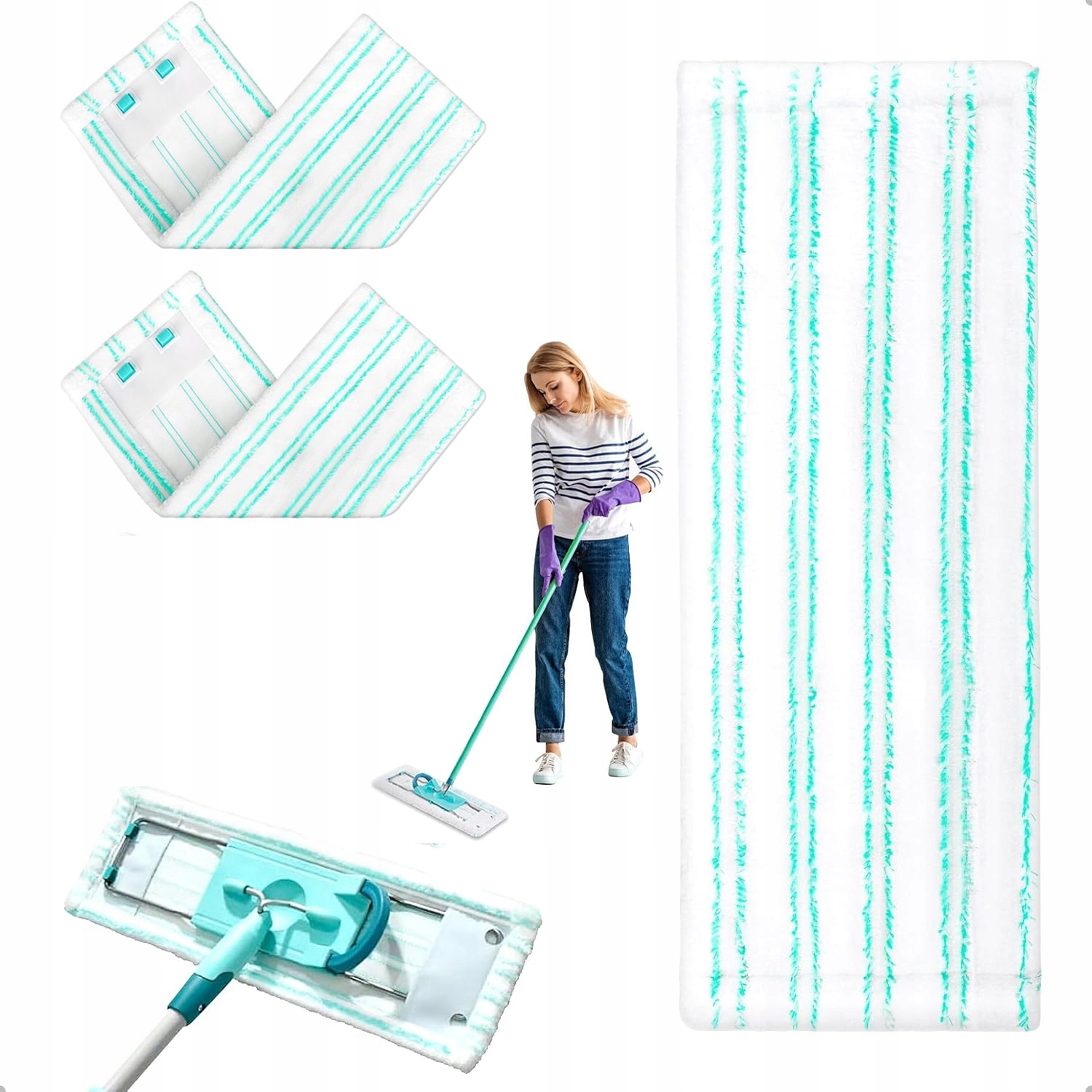 Sada Potahů Na Okenní Čistič 3KS Mikrovlákno 47 CM Pro Leifheit