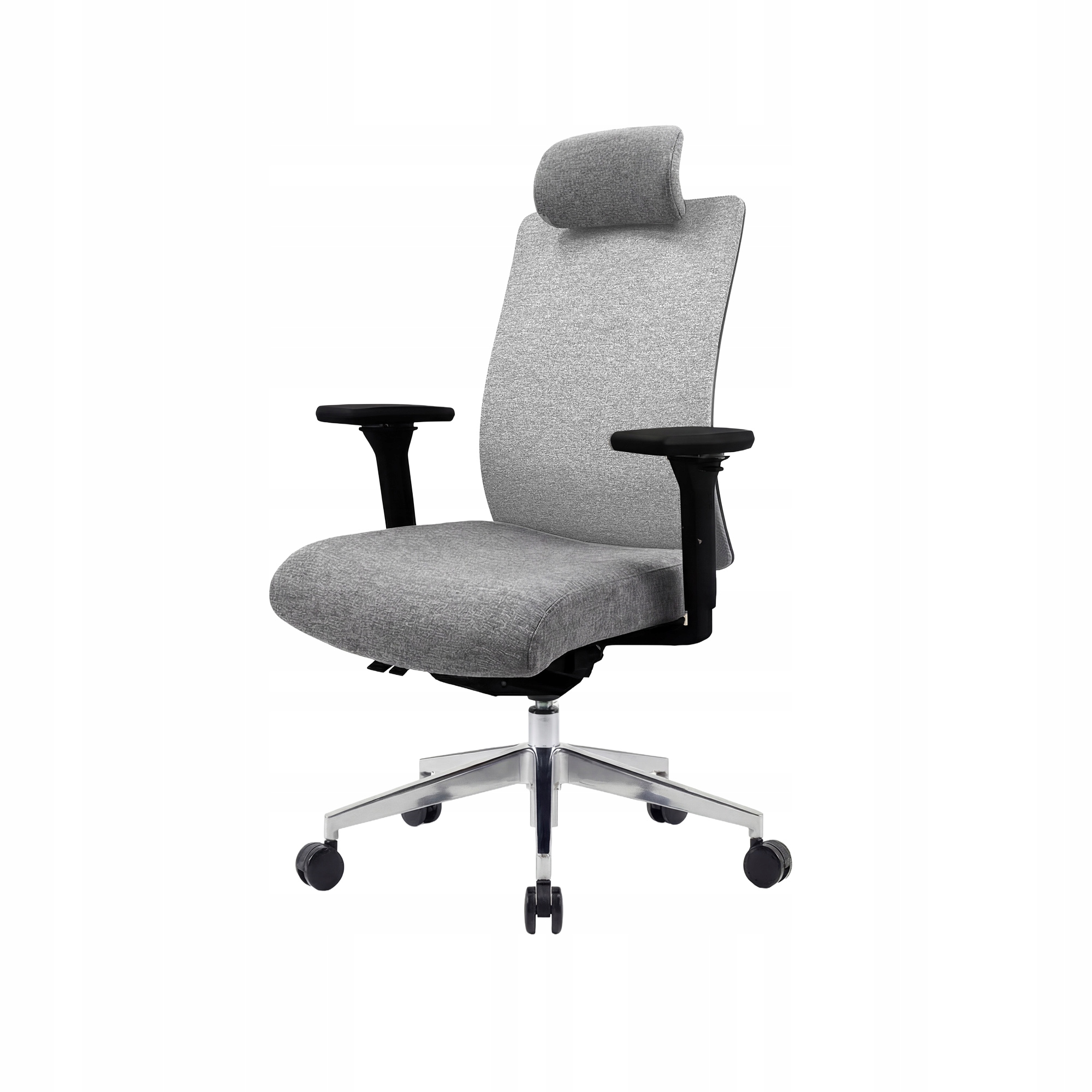 Kancelářská židle Ergonomická otočná, čalouněná Jan Nowak Vector Šedá