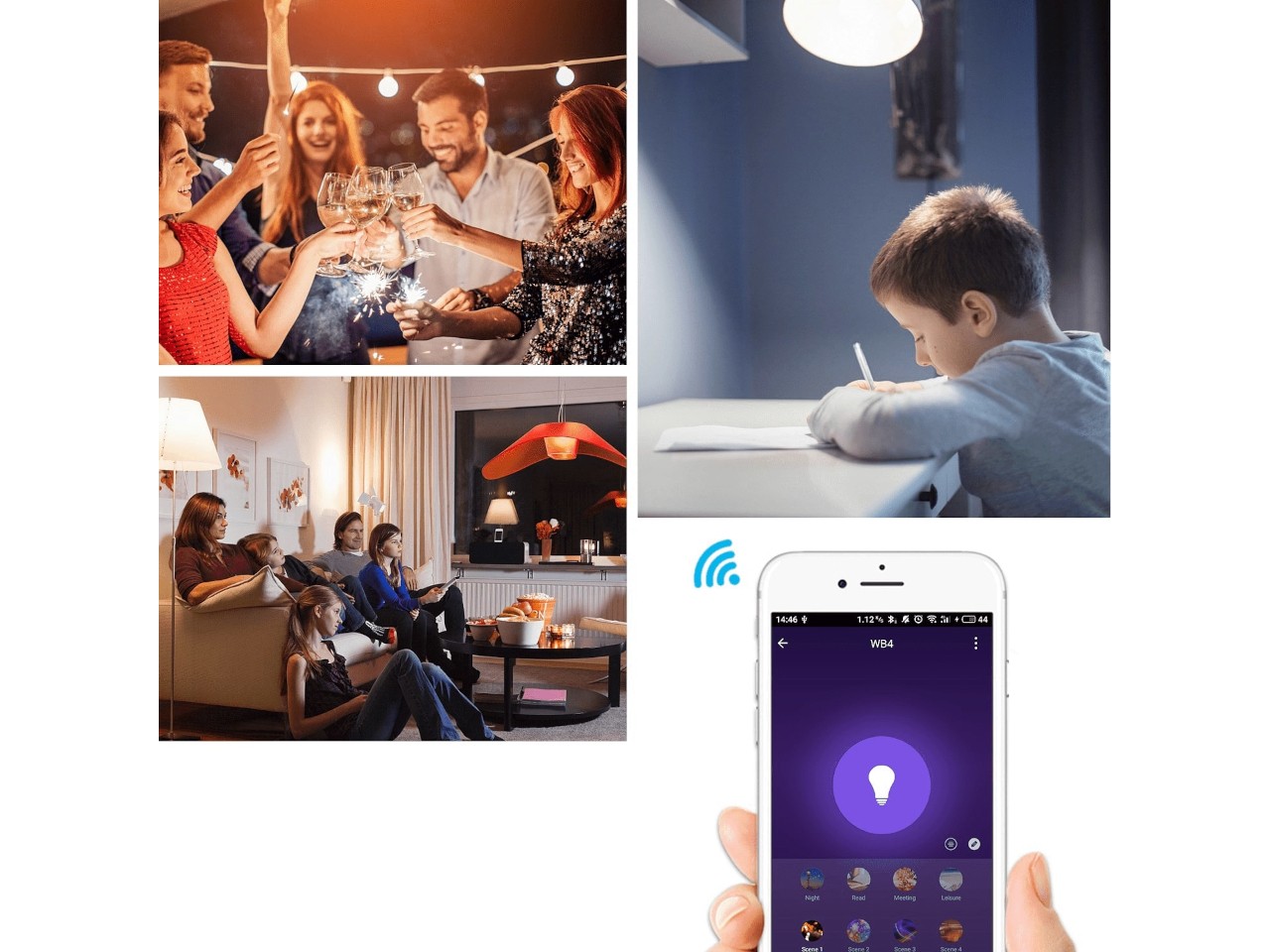 Żarówka RGB Gosund WB4 LED SMART HomeKit WiFi Tuya Marka Gosund