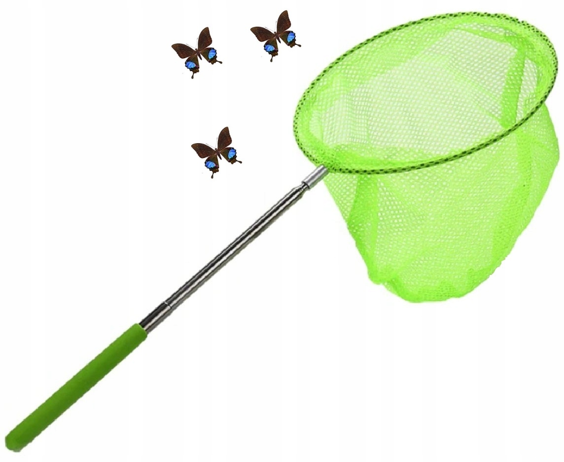 TELESKOPOWA SIATKA DO ŁAPANIA MOTYLI RYB OWADÓW