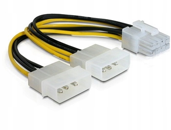 

Delock 82397 Kabel zasilający Molex Pci Ex Vga