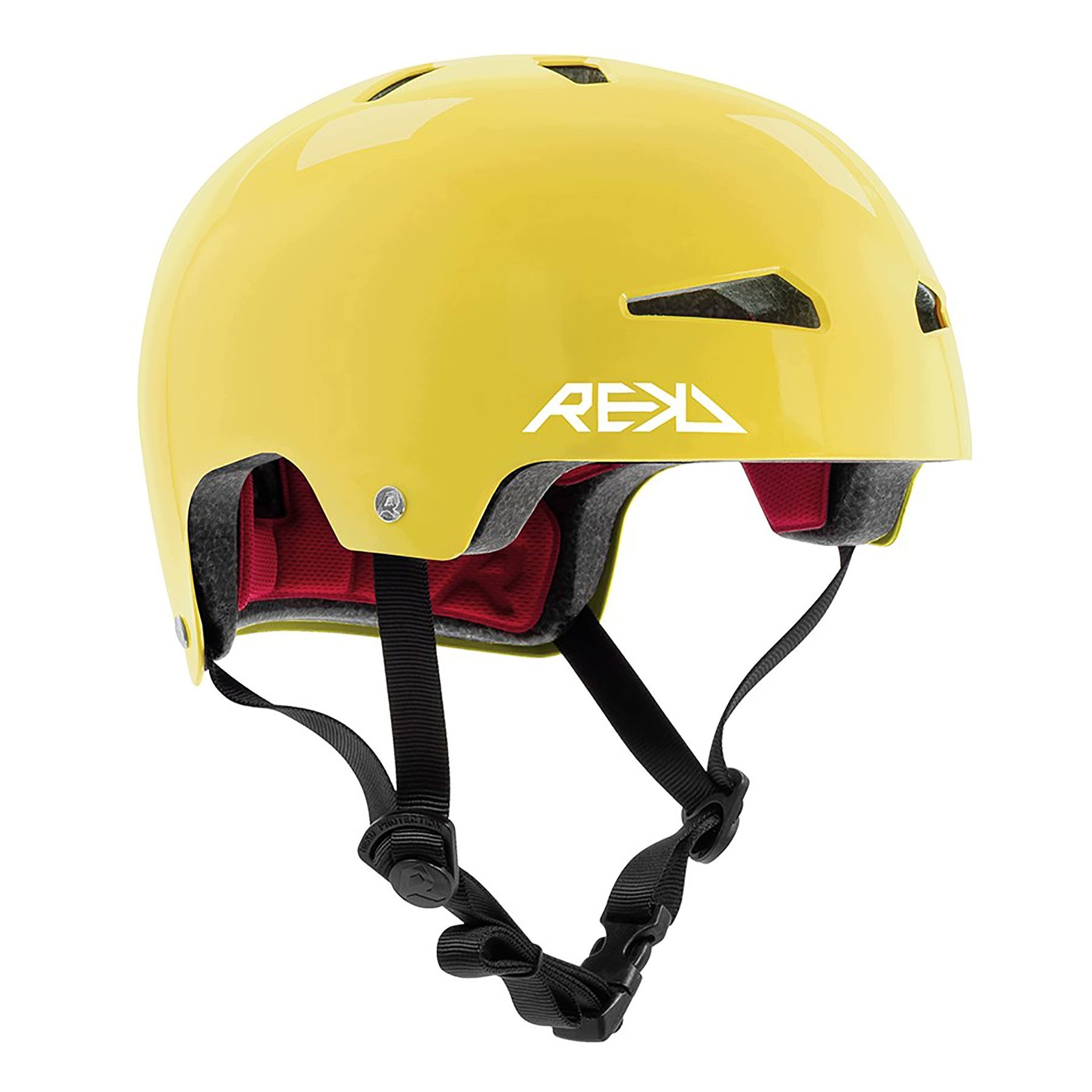 Kask Rekd Protection Elite 2.0 Gloss Yellow deskorolkę certyfikowany L/XL