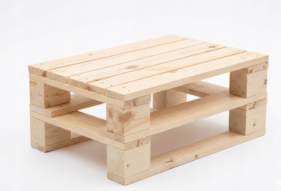 Dřevěný stolek Borovice 60 x 40 cm Mnoho Velikostí Zahradní nábytek