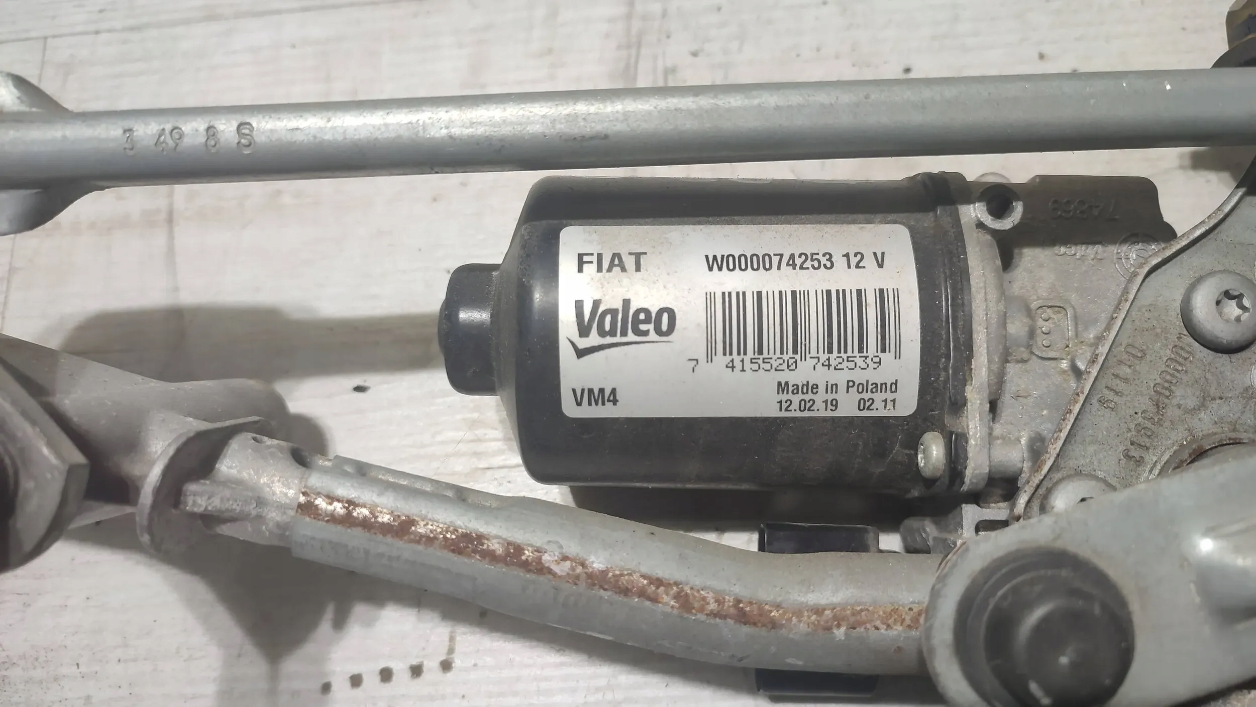 Fiat Tipo II HB 19r. 1.4 wiper mechanism front