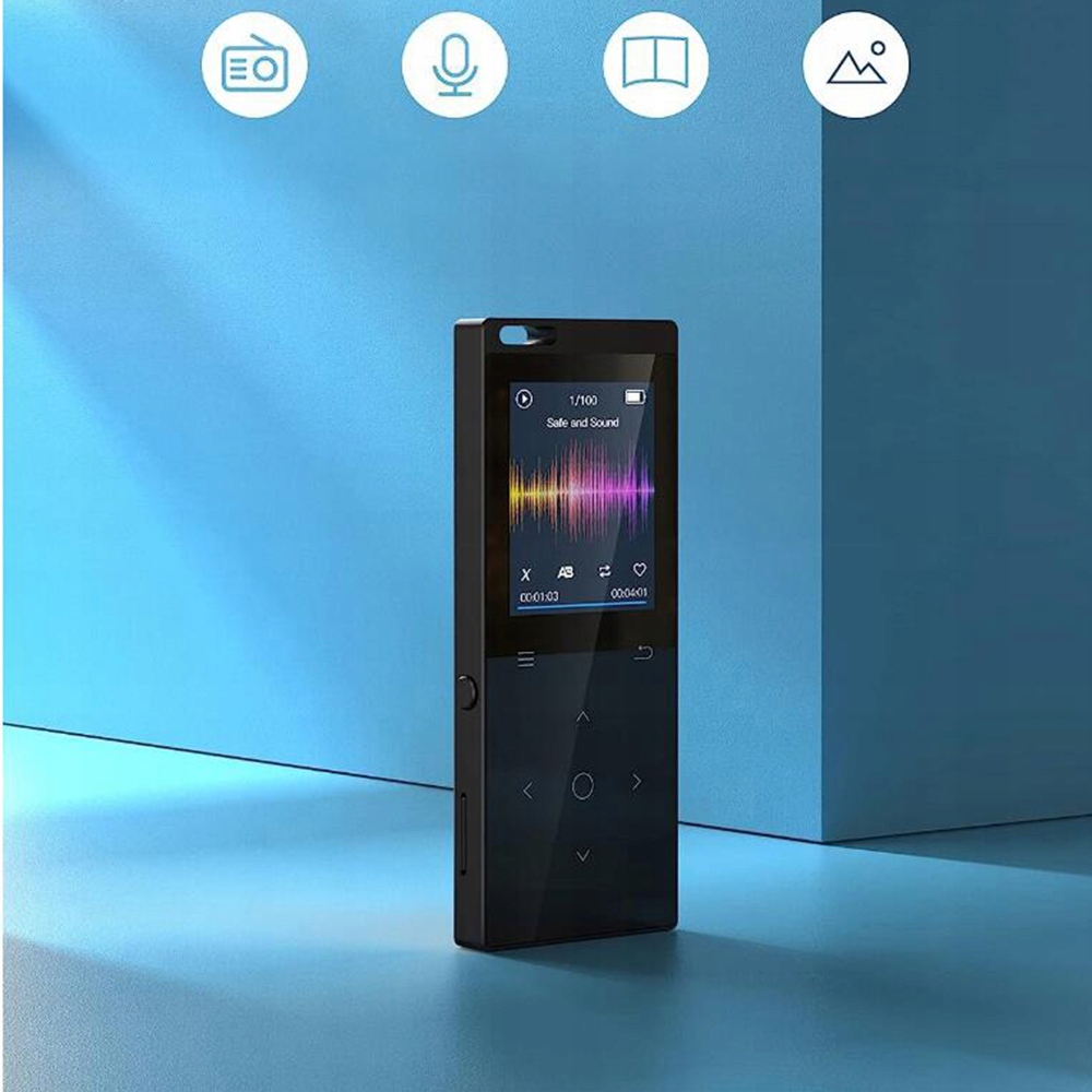 MP4 ODTWARZACZ MUZYCZNY BLUETOOTH 64G LCD PRZENOŚNY Z SŁUCHAWKI Marka inna