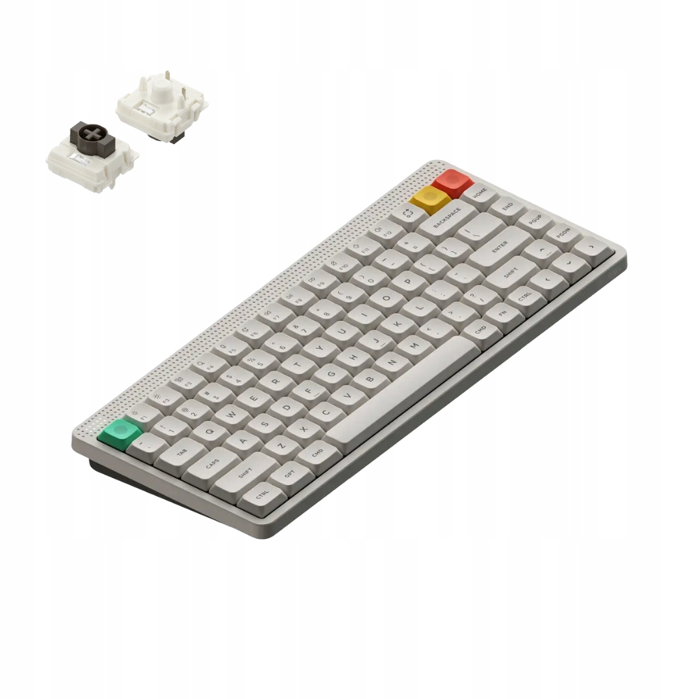 NuPhy Node 75 Klawiatura Bezprzewodowa Niskoprofilowa Mechaniczna Biała