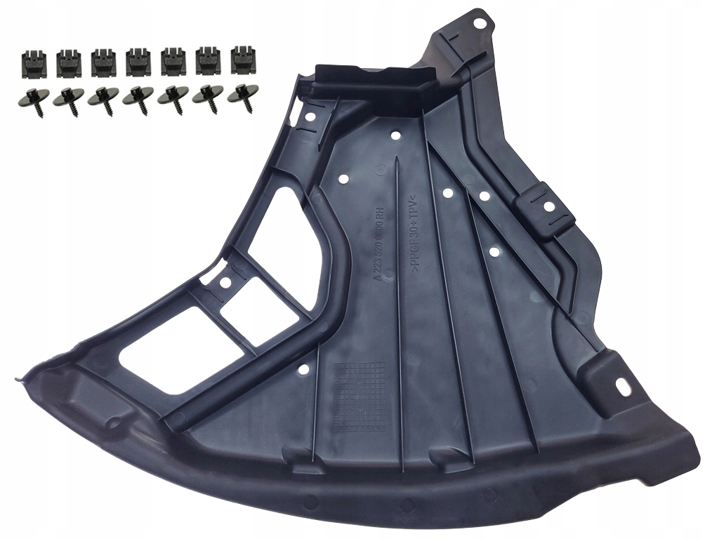 Kryt nárazníku Mercedes S W223 V223 Maybach Z223 chladiče 2020-.. Pravá