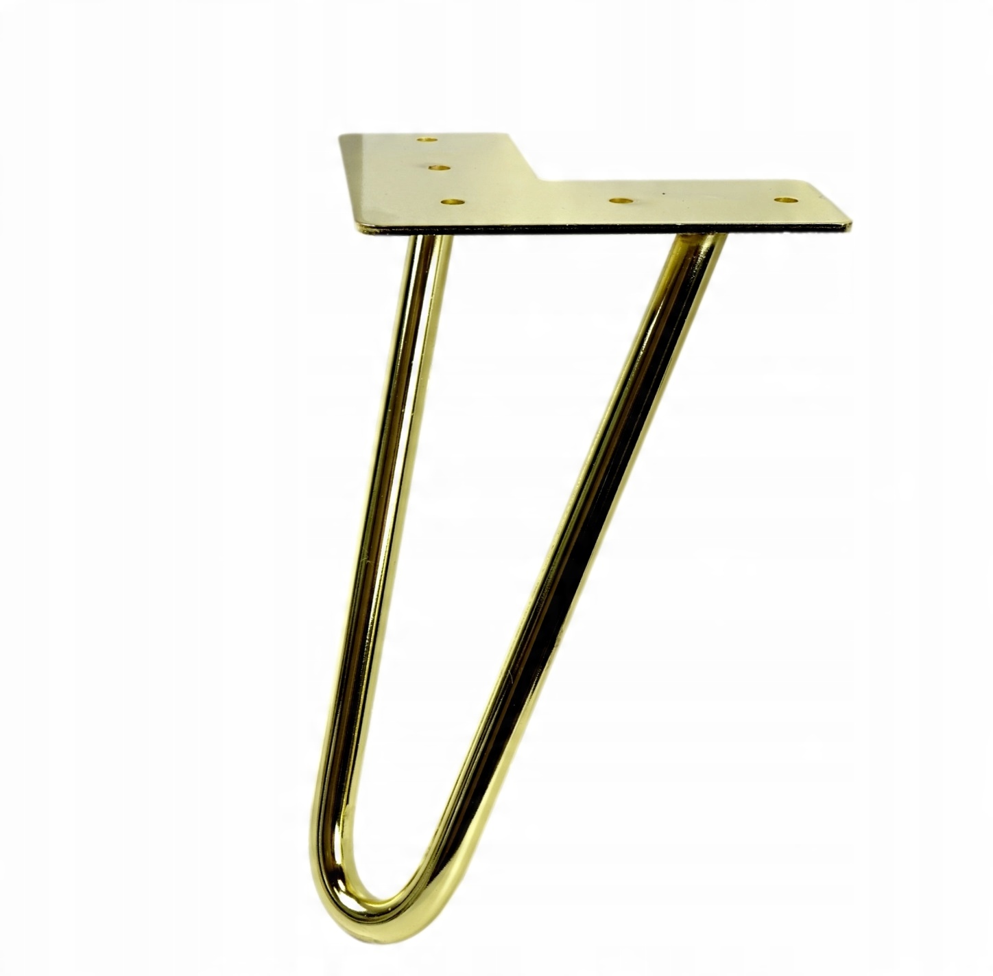 

Noga stalowa złota Hairpin Legs 15 cm, 2 pręty