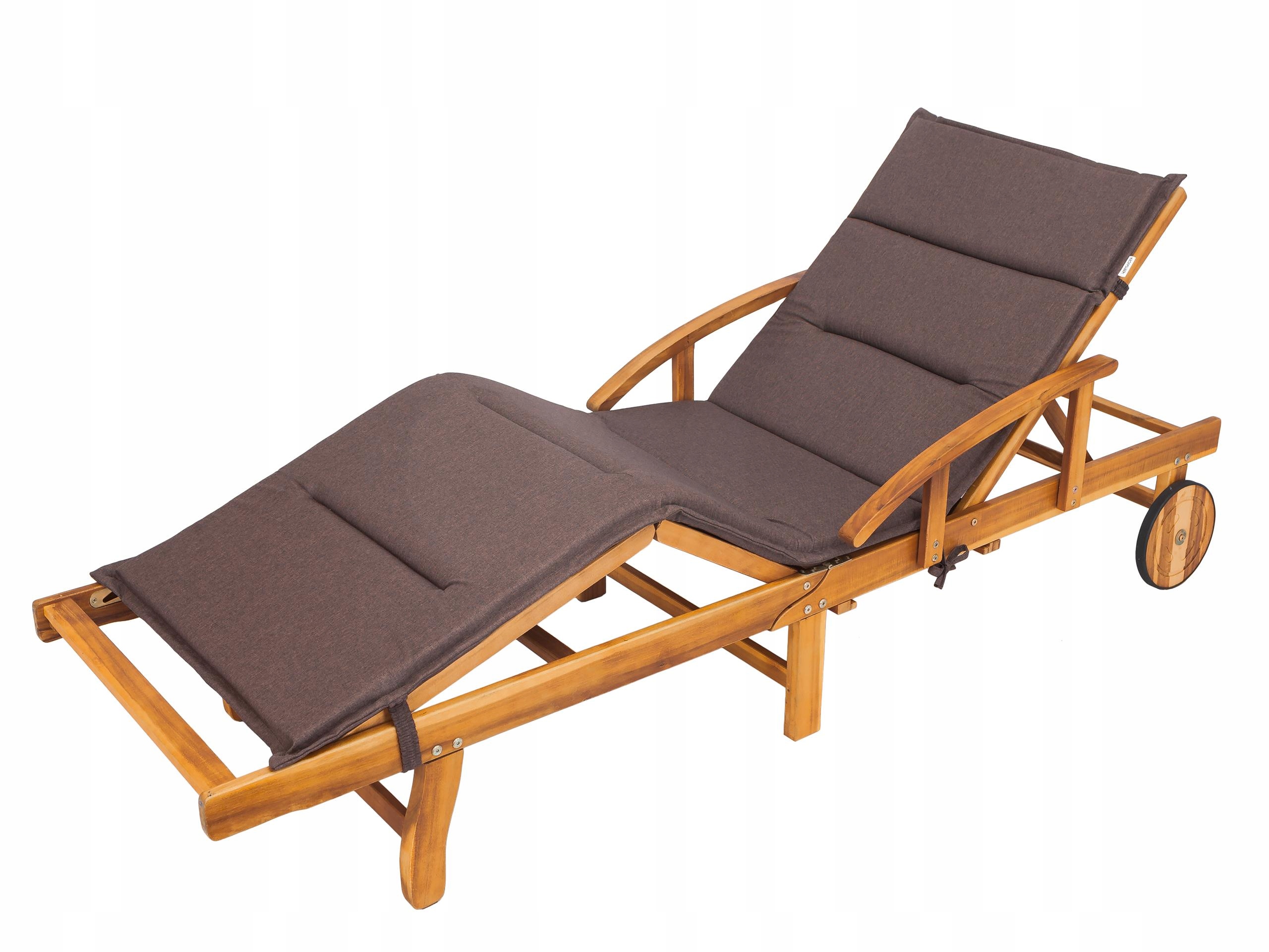 Vankúš na záhradné alebo plážové ležadlo 185 x 56 cm