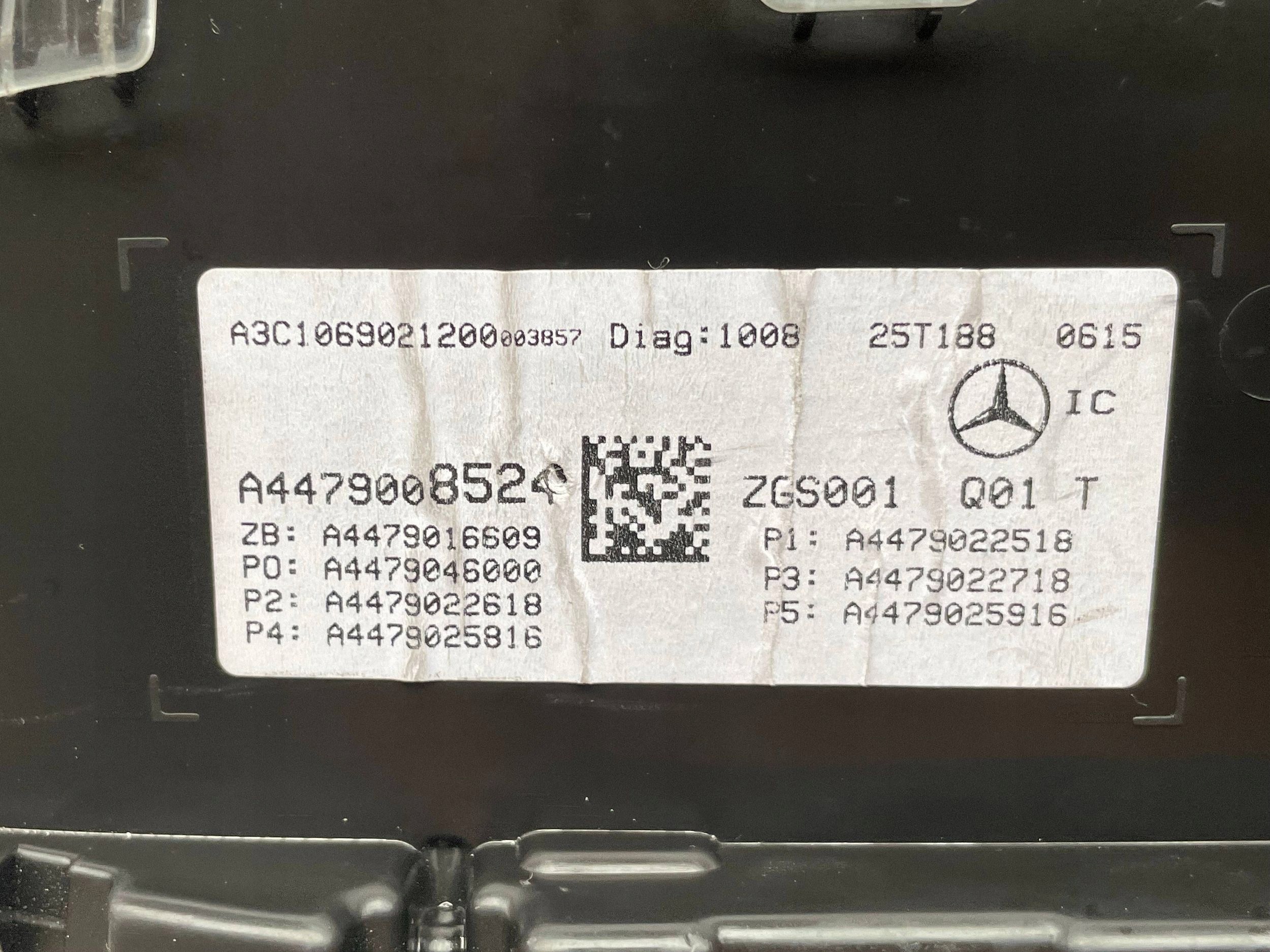 dials dials EUROPA A4479008524 MERCEDES BENZ !J