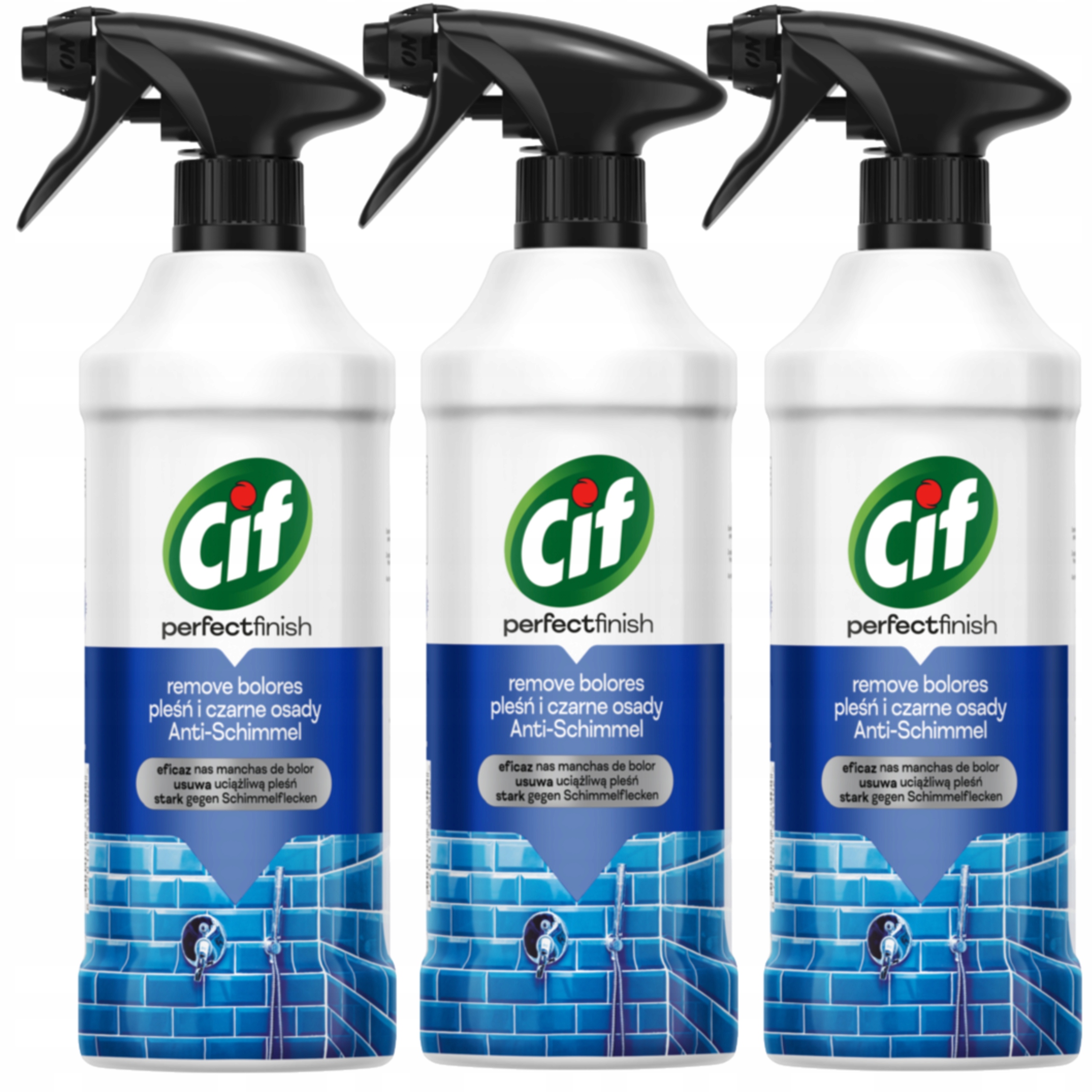 Levně Cif Perfect Finish Spray Černé usazeniny Plíseň 1305ml