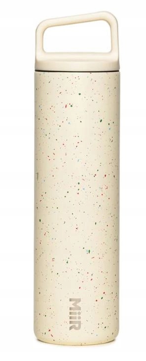 Termoláhev ocelová uzavíratelná Miir Wide Mouth 590 ml béžová krémová