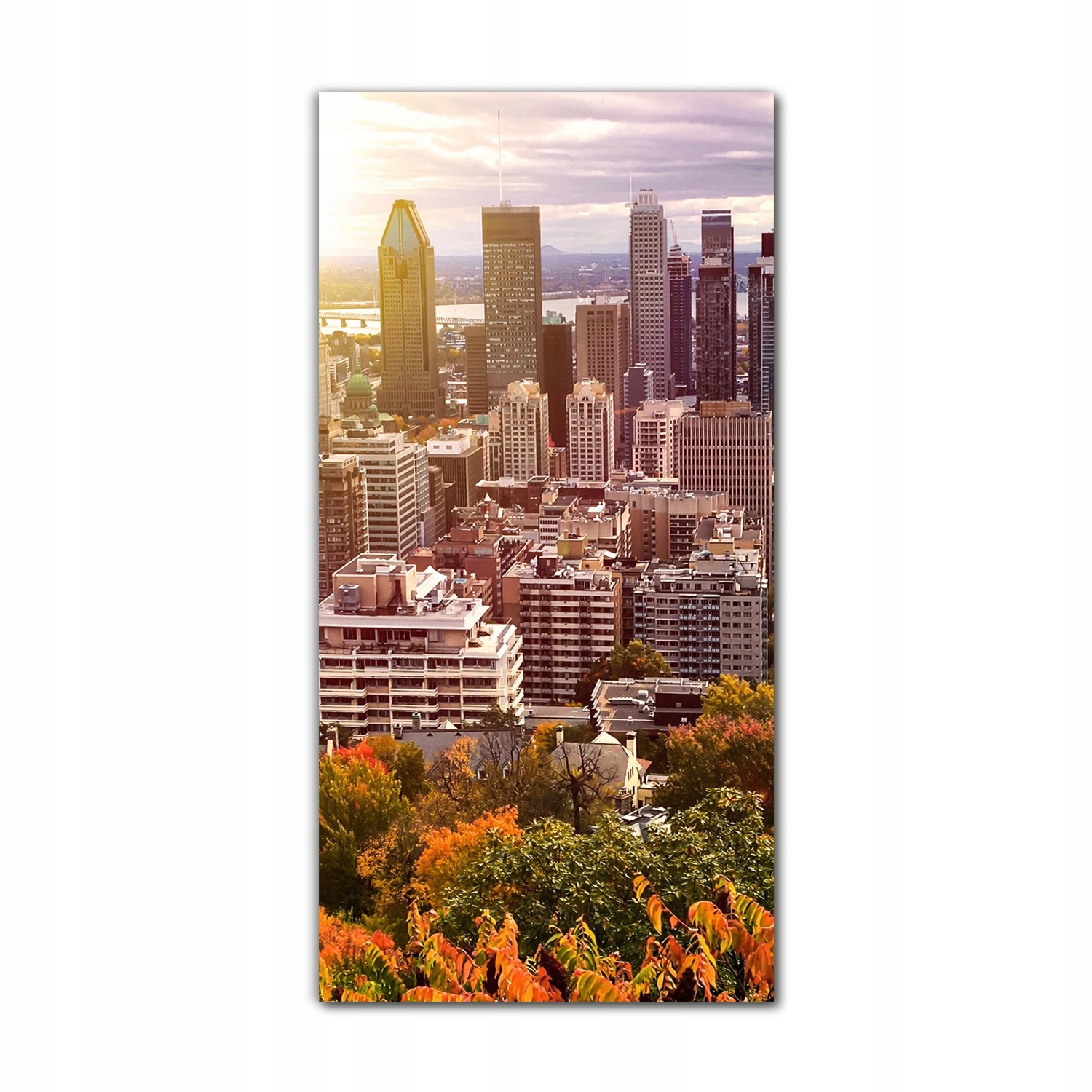 

Obraz na szkle do sypialni 70x140 Montreal Kanada