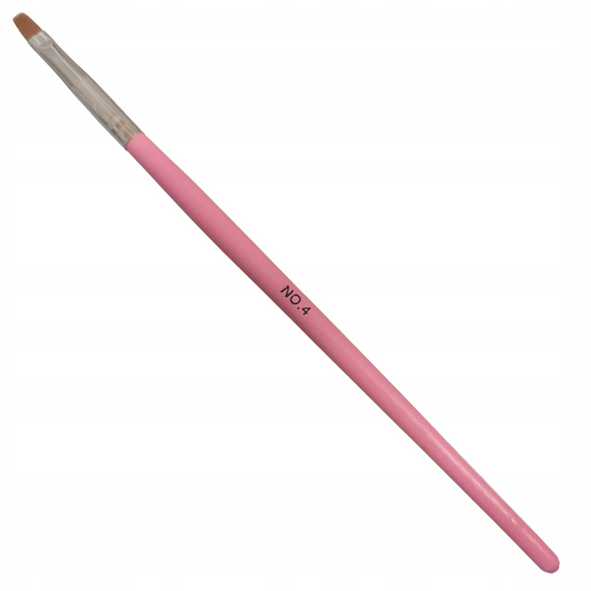 

Pędzelek Do Żelu Drewniany #4 Pędzel Manicure