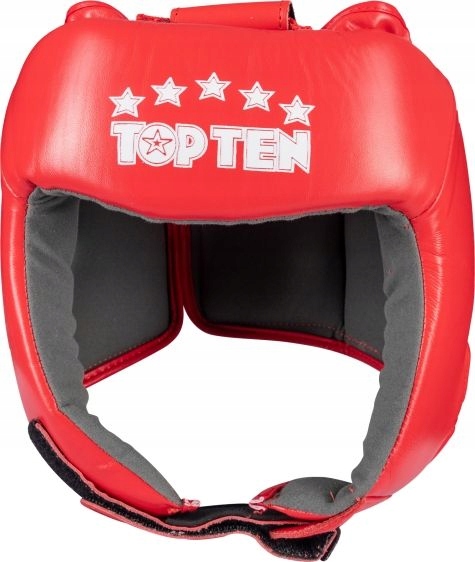 Kask bokserski turniejowy Ktt-competition (wba) Top Ten czerwony r. XL