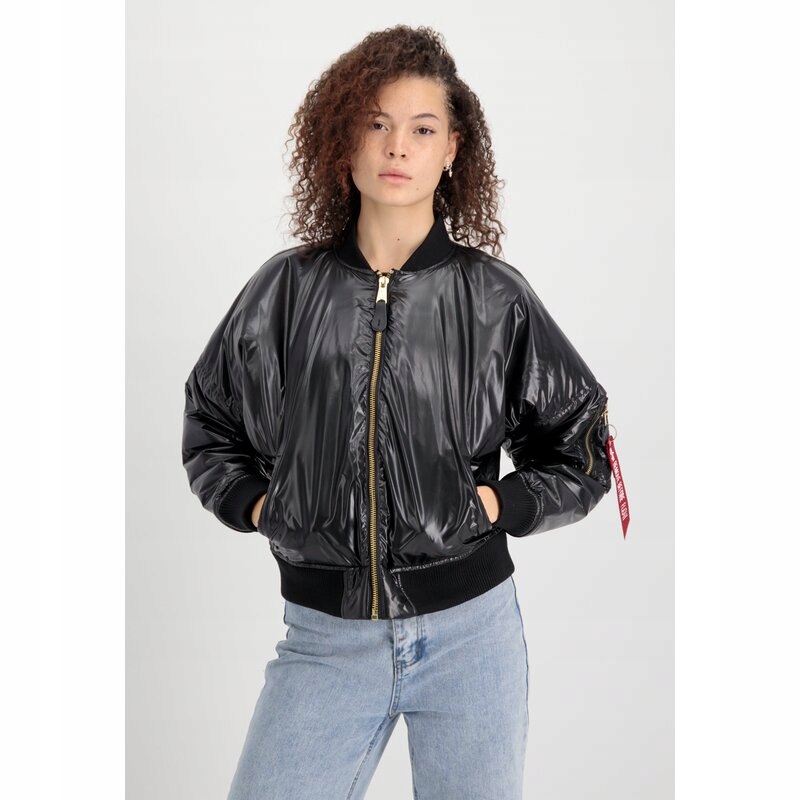 Dámská Bunda Bomber Alpha Industries MA-1 Os Metallic Wmn 128001MF-03 L
