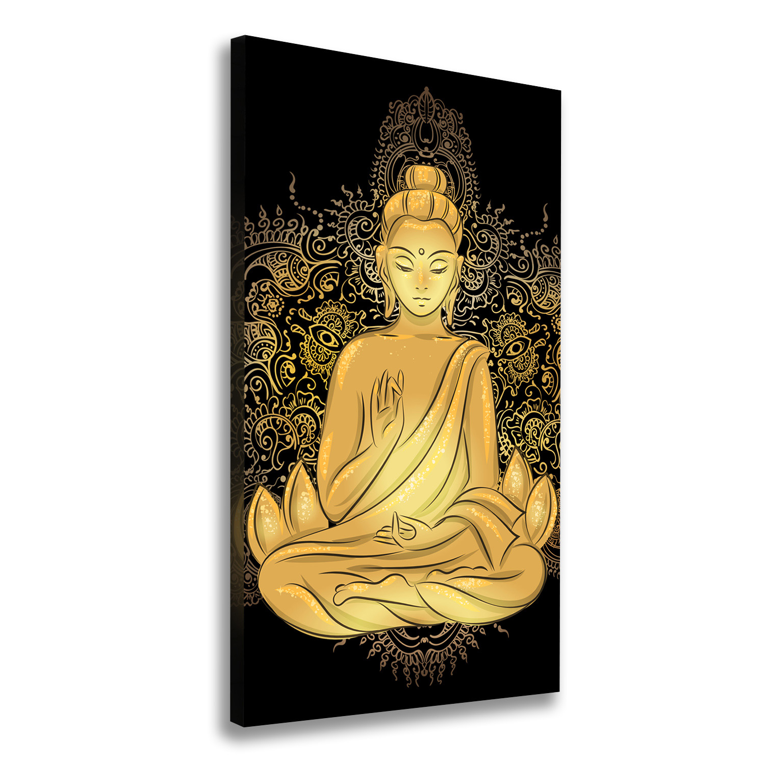 

Foto obraz na płótnie Budda i mandala 50x100 cm