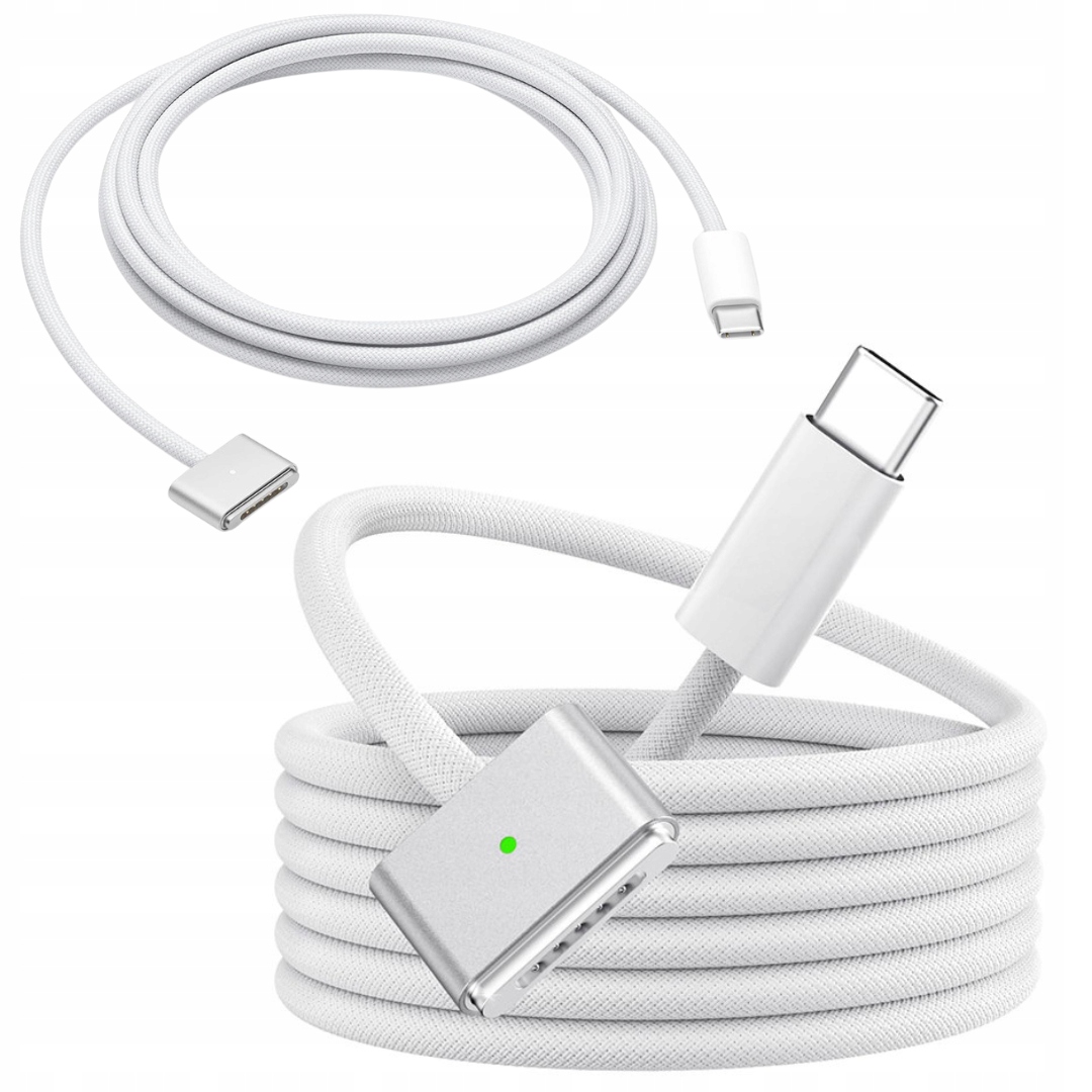 Kabel przewód MagSafe 3 - USB-C 140W do MacBook / Pro / Air / iPad 2m biały