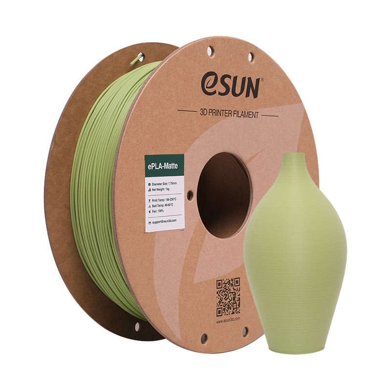 Filament eSUN Matte PLA Matcha Green 1KG