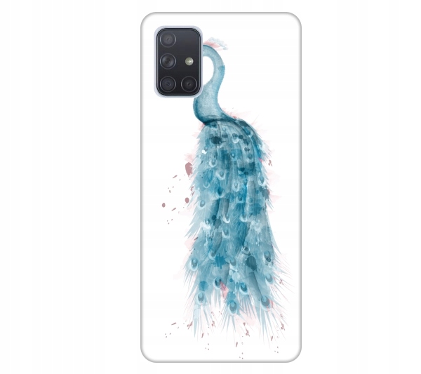 

Etui wzory do Samsung Galaxy A71 Ptak paw akwarela