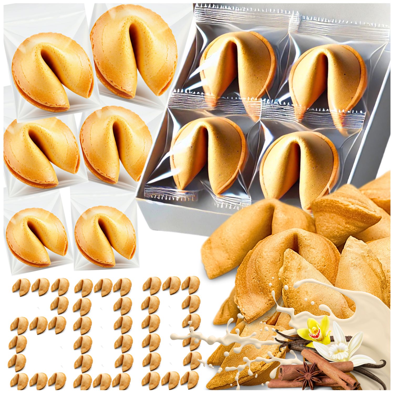 Sušenky s věštbou Klasické Poděkování Dárek Dárek Dárek 200 ks