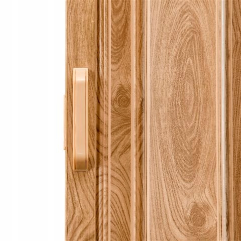 DRZWI HARMONIJKOWE ST2 BIAŁY DĄB 81 CM Szerokość drzwi 81 cm