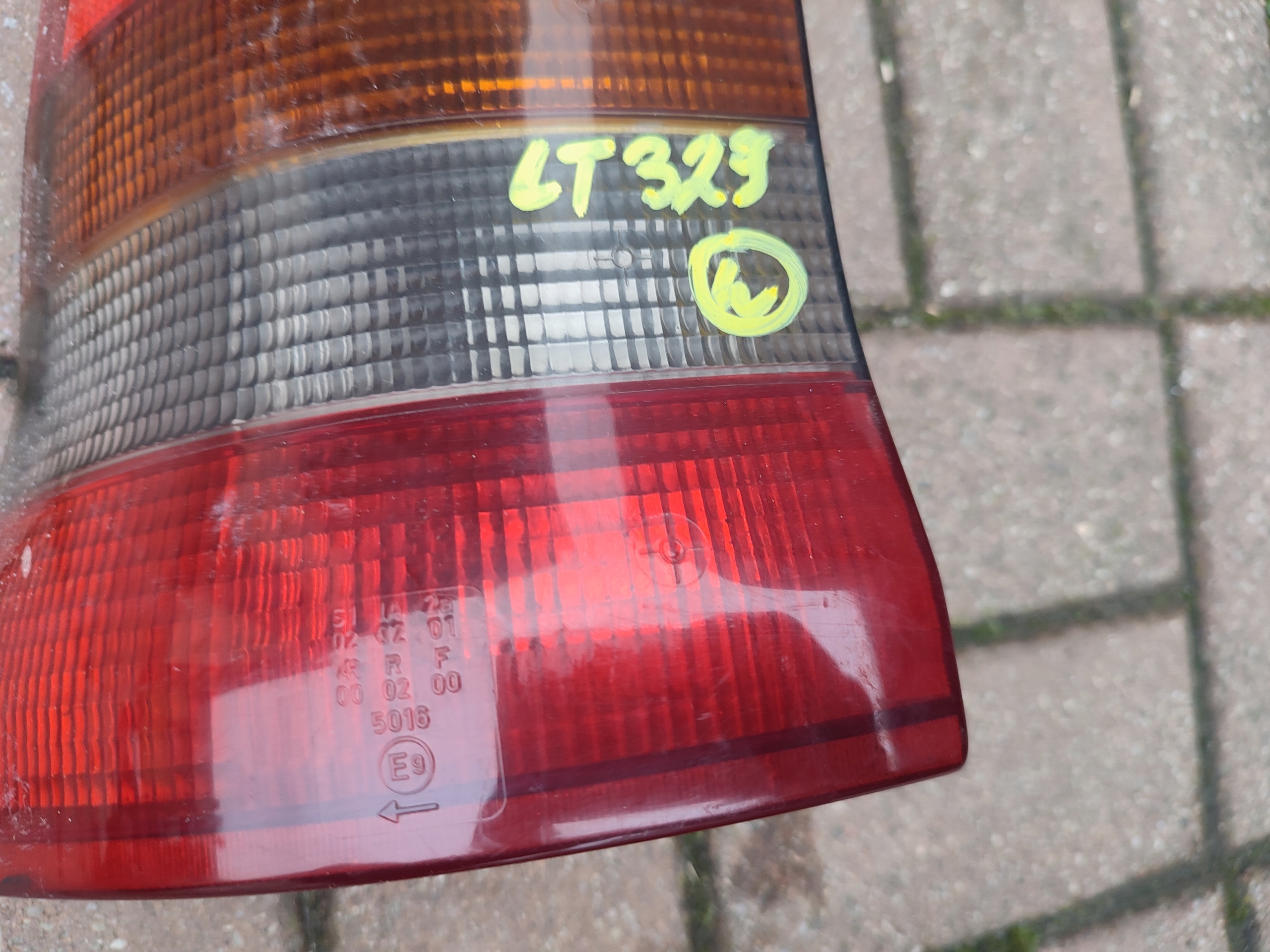 light left rear part left rear opel astra f kombi