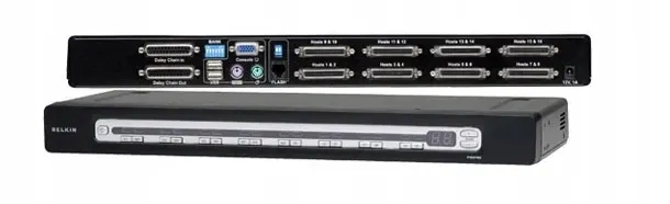 Belkin OmniView PRO3 USB & PS/2 KVM Switch Czarny przełącznik KVM