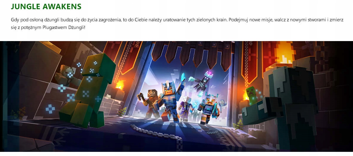 Minecraft Dungeons Ultimate Edition Xbox Series X|S| One Tytuł Minecraft Dungeons Ultimate Edition Xbox Series X|S| One