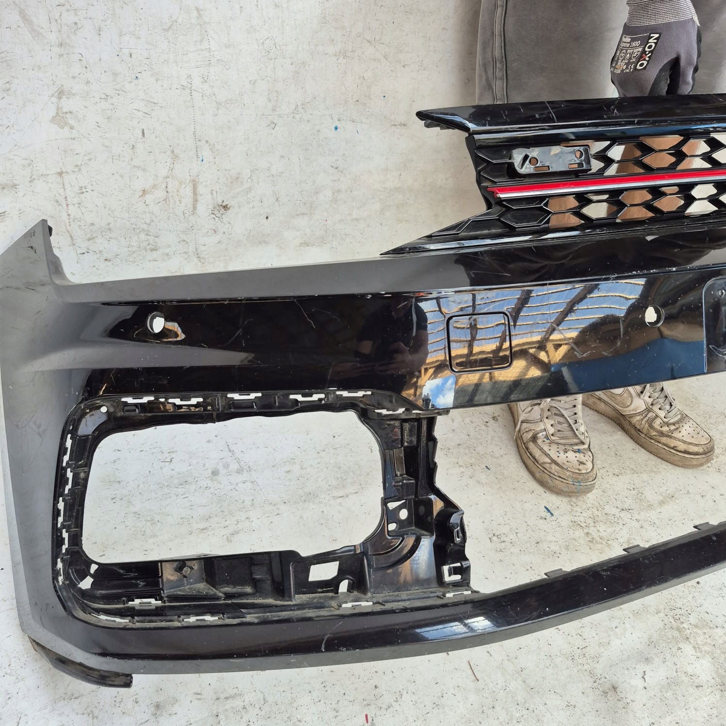 VW POLO VI 6 2G GTI 17-21 bumper front front PDC 2GS807221G