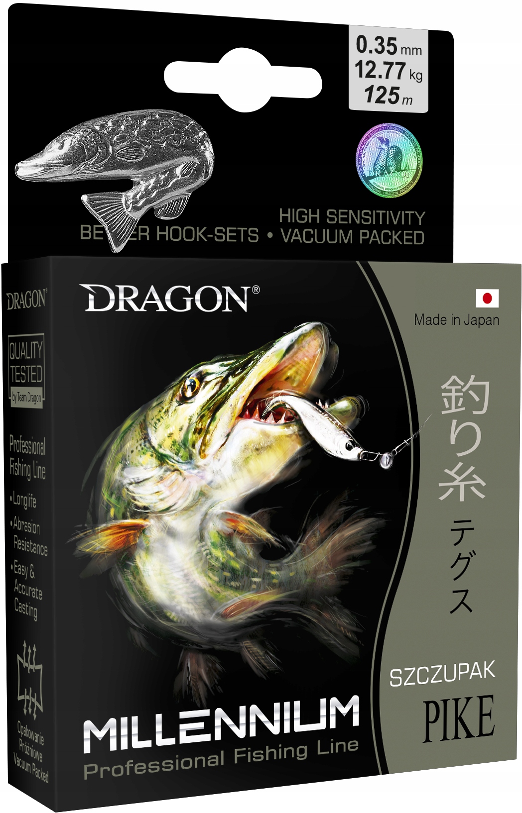 

Dragon Żyłka Millenium Szczupak 125m 0.35