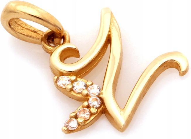 Zlatý přívěsek 585 písmeno Z se zirkony, módní vzor na řetízek, dárek