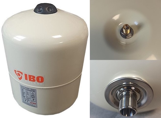 IBO BASIC 12L/3,5 10 bar, naczynie wzbiorcze, przeponowe do c.w.u. Kod producenta NACZYNIE PRZEPONOWE CWU IBO BASIC 12L