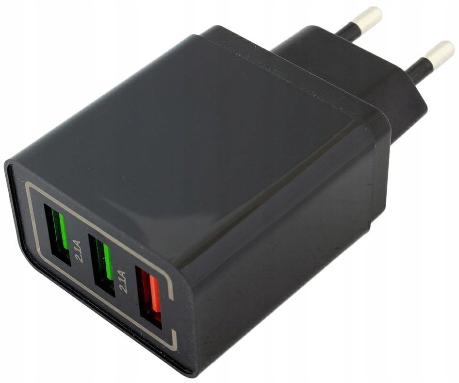 

Ładowarka sieciowa Smart 2xUSB +Quick Charge 3.0