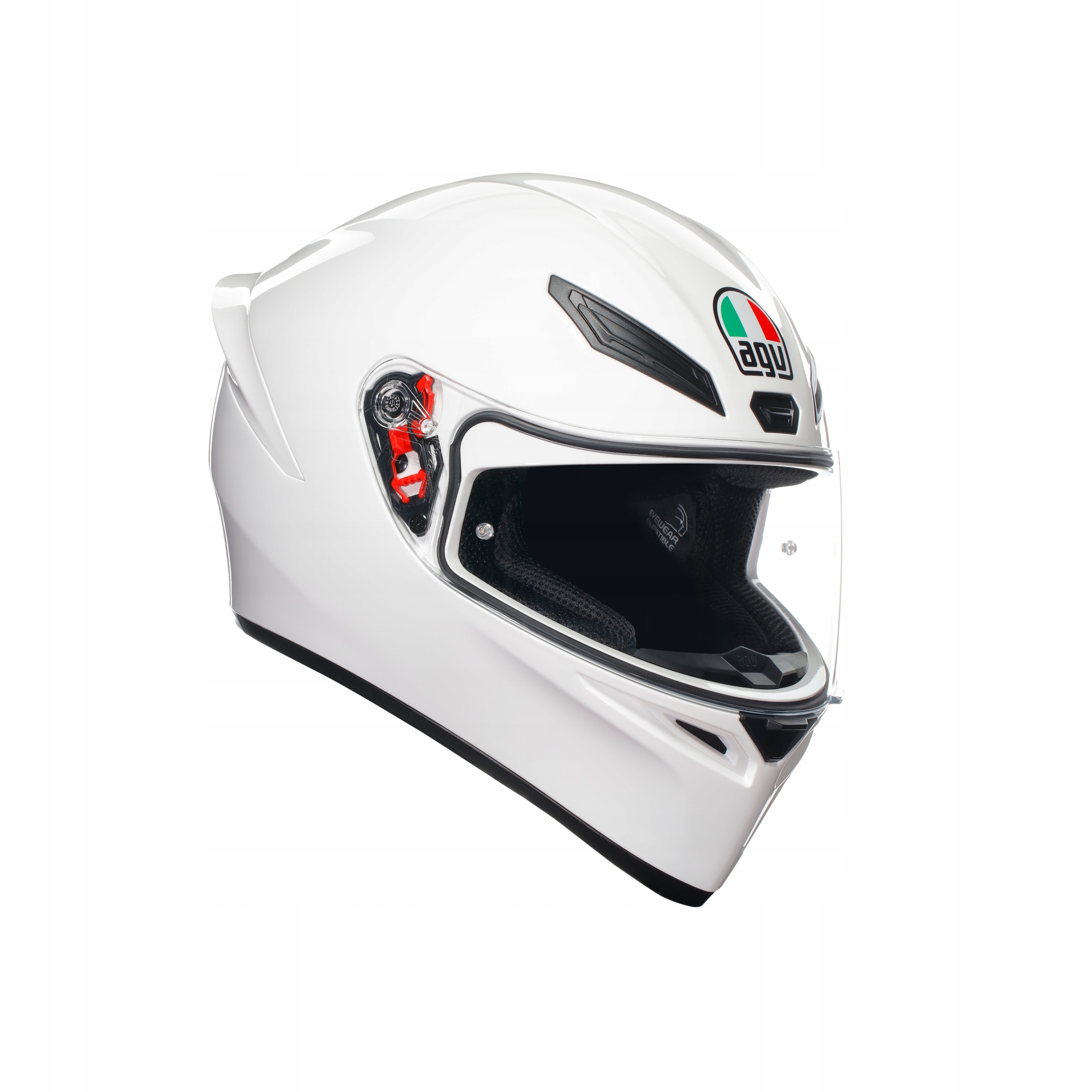 Motocyklová prilba Agv K1 S Biely lesk M