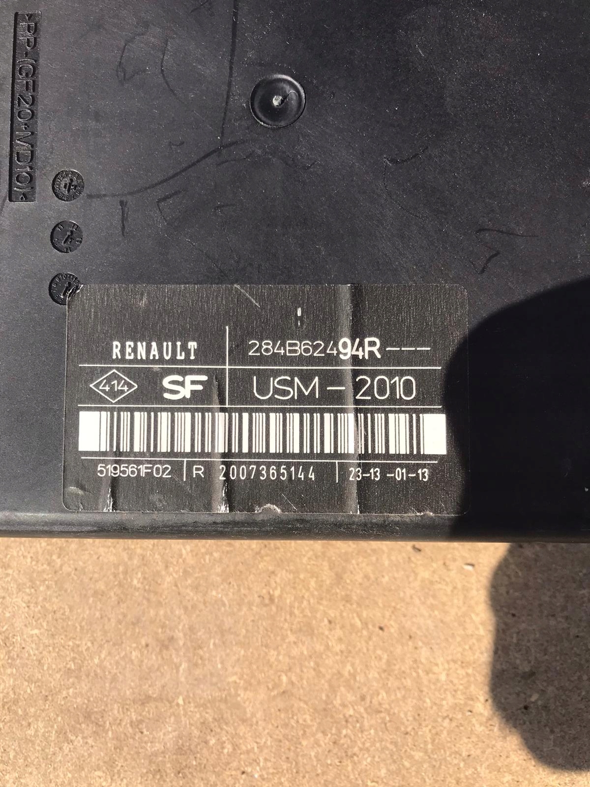 modulo USM BSM RENAULT ZOE 284B62494R
