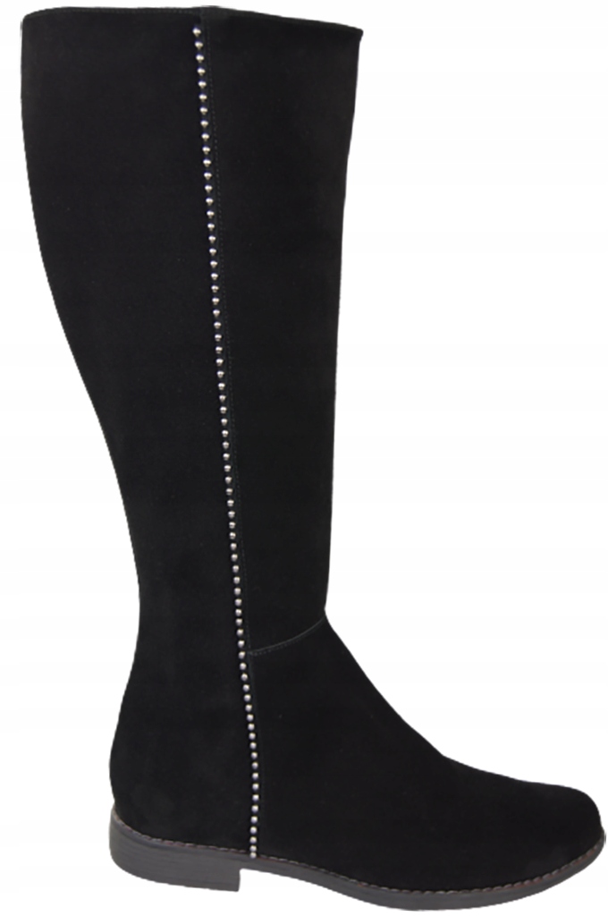 Kozaki Damskie skóra naturalna 153 ElitaBut