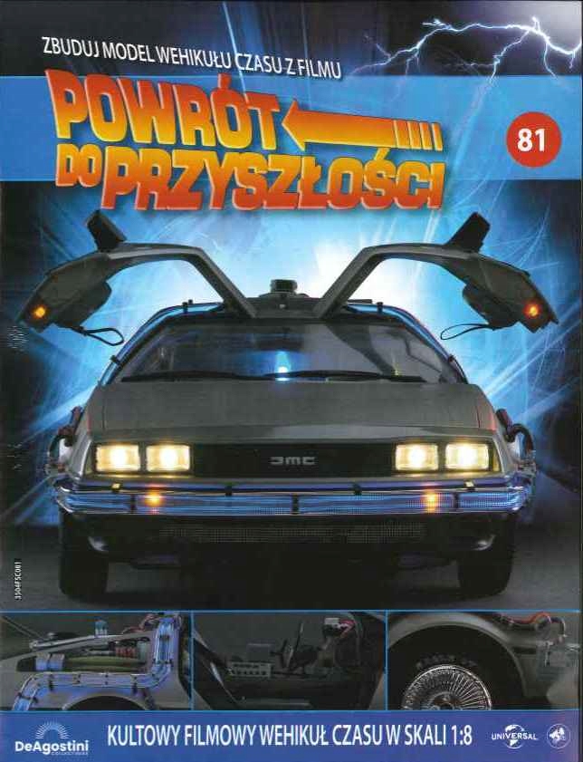 KOLEKCJA DELOREAN POWRÓT DO PRZYSZŁOŚCI nr 81