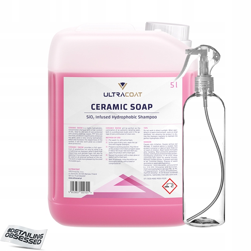 ULTRACOAT CERAMIC soap 5L Гідрофобний шампунь