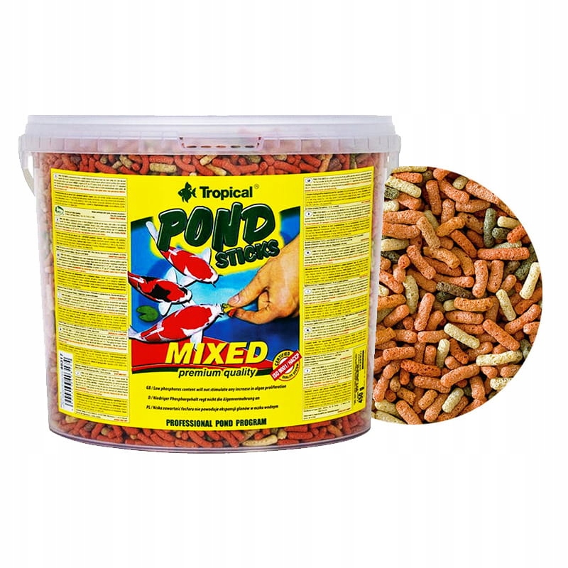 

Tropical Pond Sticks Mixed 5L 430g Pokarm Oczko