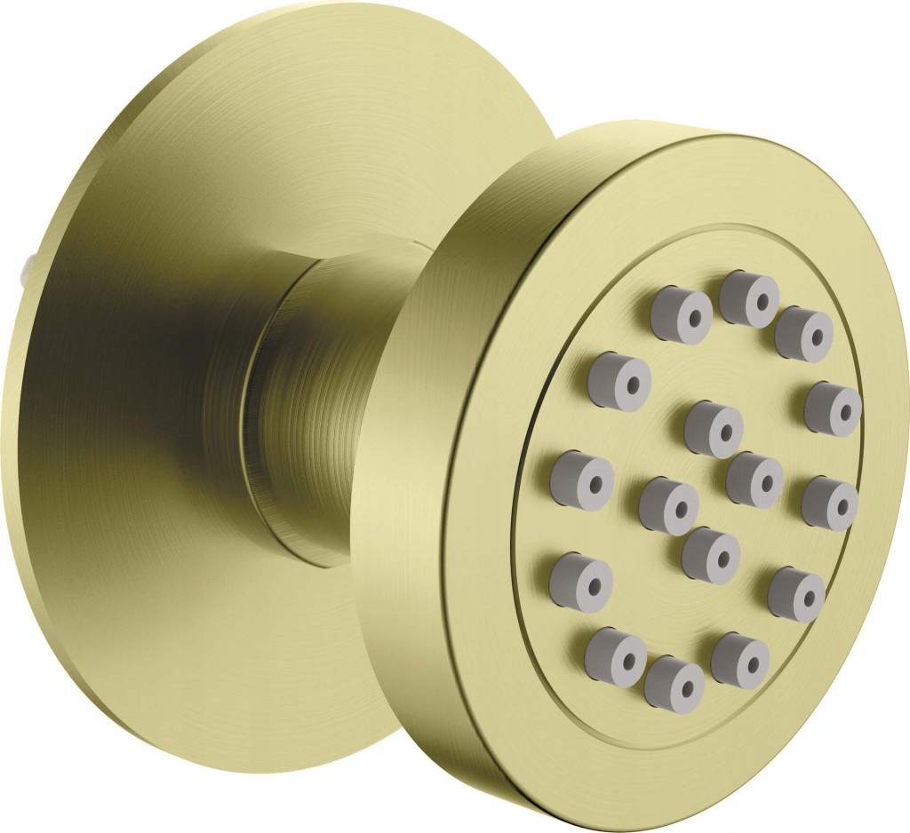 Cascada Sprchová tryska, okrúhla, podomietková brúsené zlato (NAC_R77K) /sm/