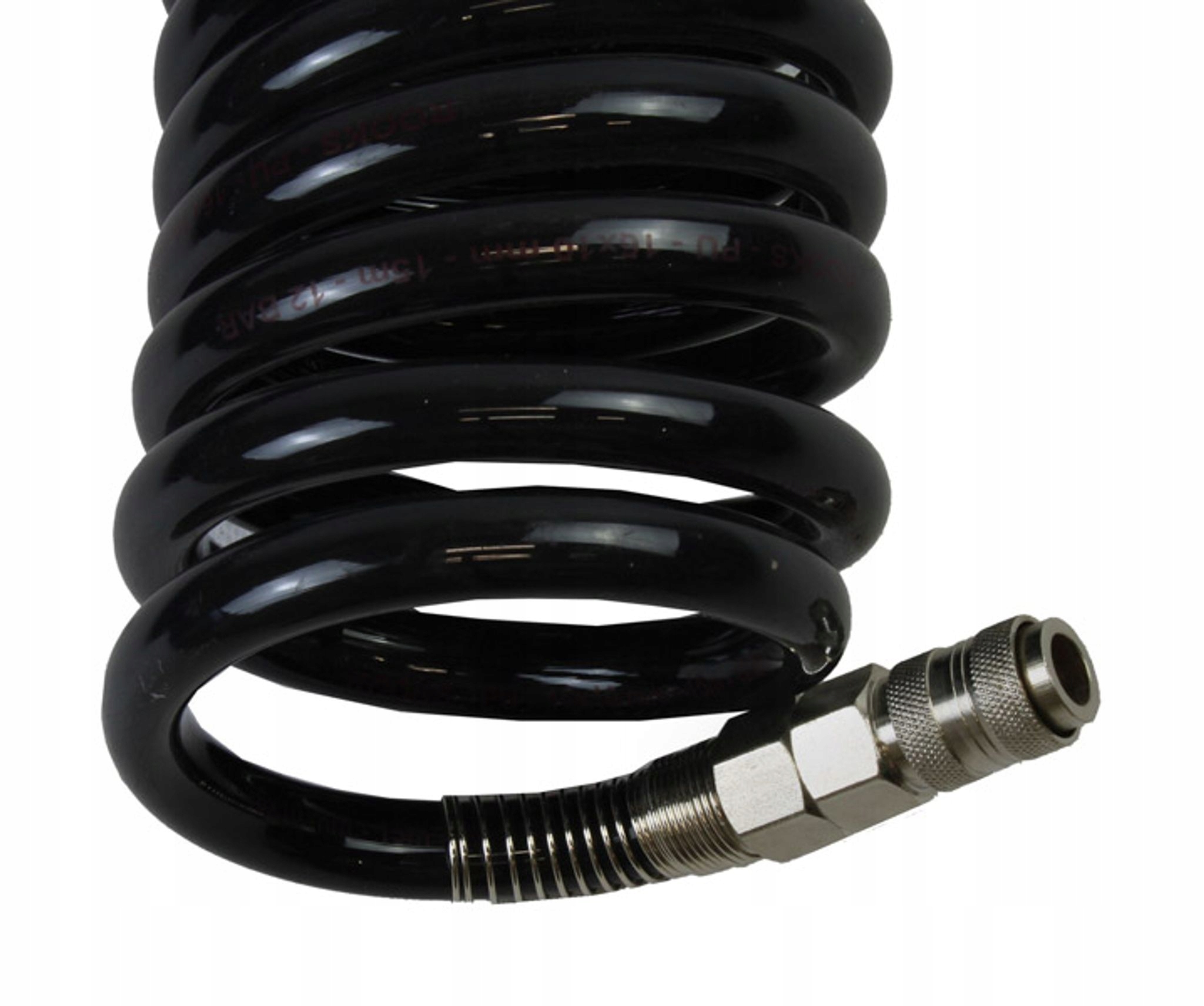 Rooks OK-04.1004 Pneumatický Kábel, Špirálový Pu S Konektormi, 16X10,