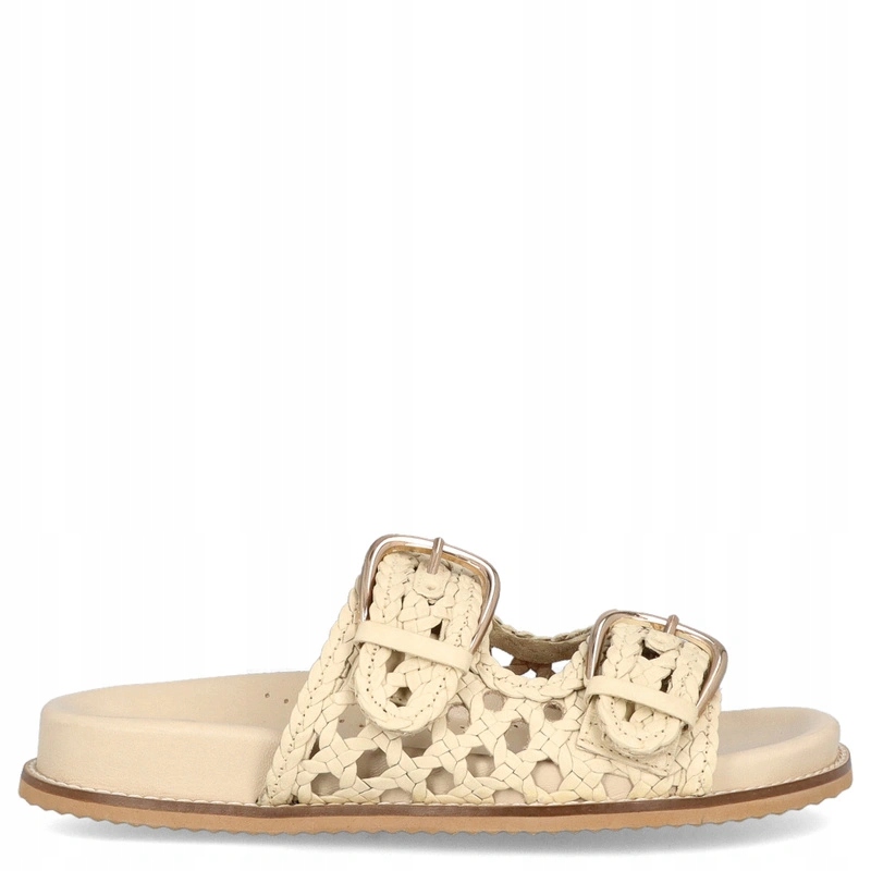 Pletené nazouváky Gioseppo 79032 Krémové 40